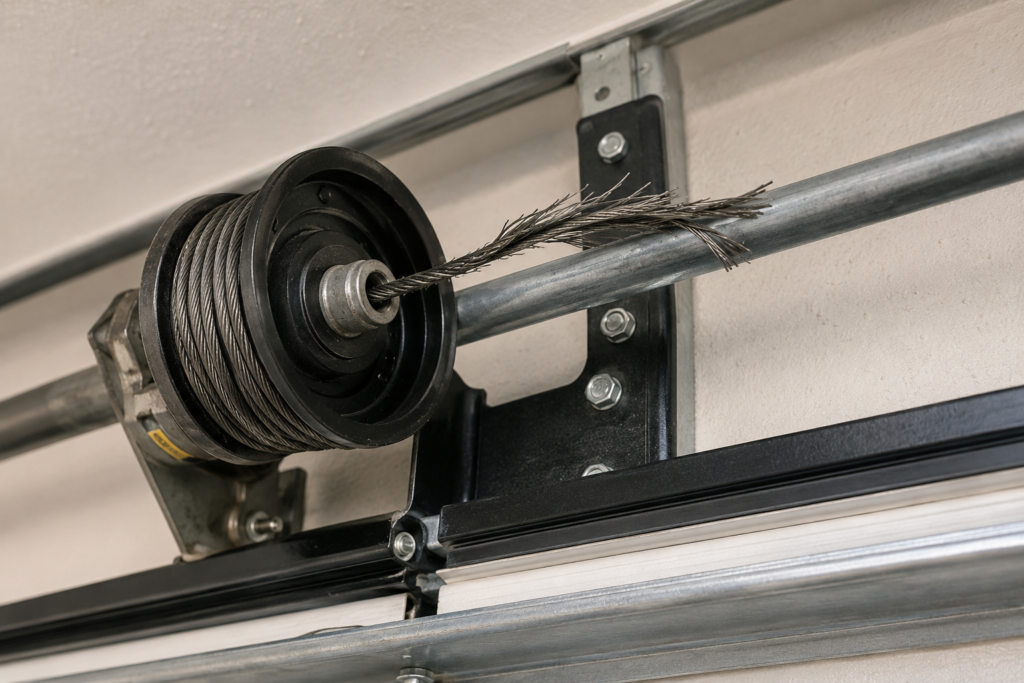 Broken garage door cable repair in Jacksonville FL
