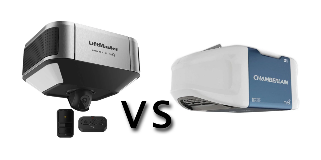 LiftMaster vs Chamberlain garage door opener comparison